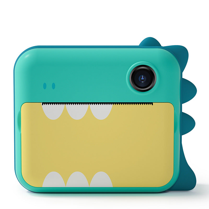 Children's Digital Camera: 1080P video, 12MP photos, adjustable focal length. USB rechargeable for 2hrs video, 2000+ photos, and 400 prints. Cute design, safe ABS material, 2.4" screen. Versatile for selfies, parties, education, travel.
