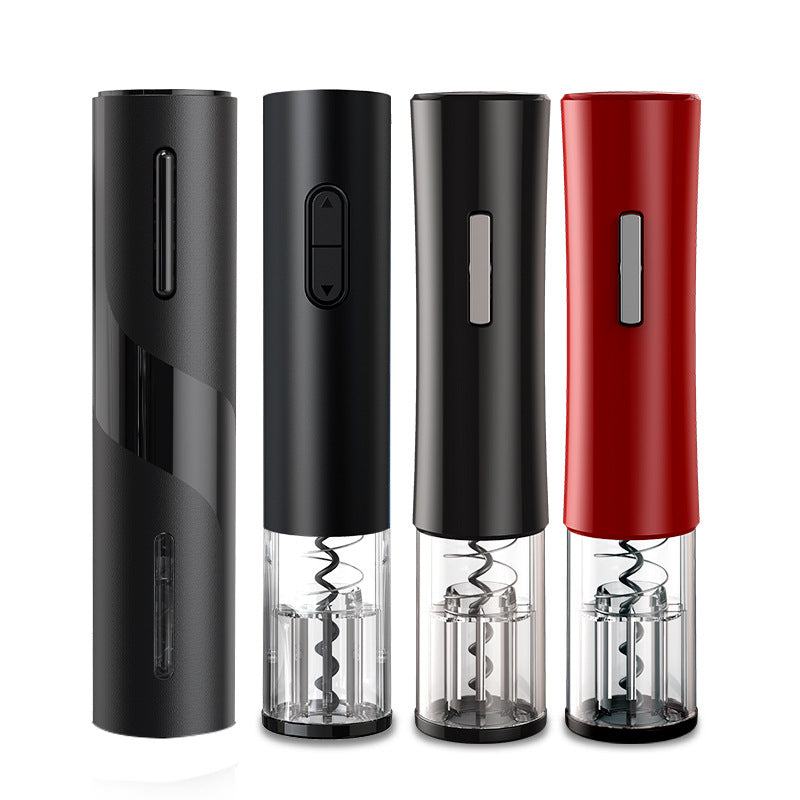 Viral Electrical Wine opener-the PGS-KB1-602102A Bottle Opener Set – a stylish and versatile beverage companion. Package houses essential tools, including a bottle opener, foil knife, wine dispenser, and vacuum plug. Automatic and multi-functional.